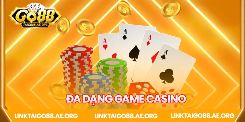 Dream Gaming đa dạng game casino