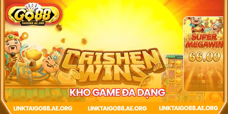 Kho game nổ hũ đa dạng